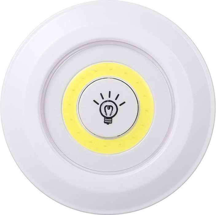 3 Stuks Draadloze ledlamp Kastverlichting Draadloze wandlamp Trapverlichting Draadloze ledspot Dimbaar Batterij