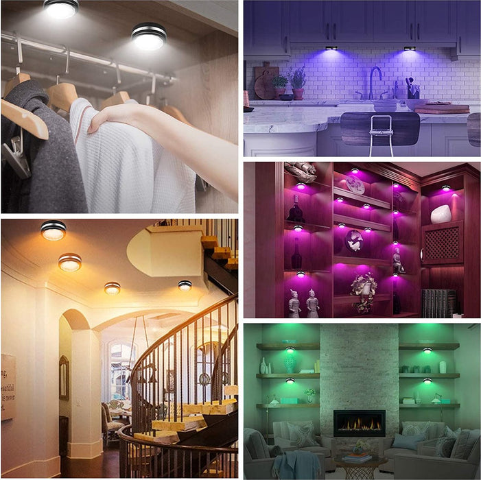 3 Stuks Draadloze ledlamp Oplaadbaar Kastverlichting Keukenverlichting Trapverlichting Dimbaar