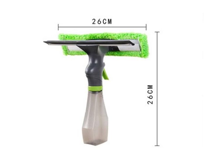 Raamwisser - Raamwisser met schoonmaakdoek 3-in-1