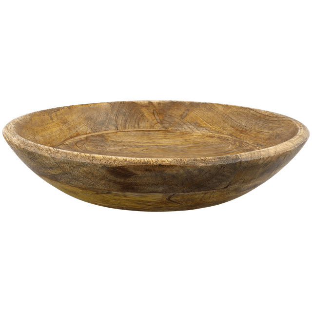 Mangohouten Schaal Ø 24 x 5 cm