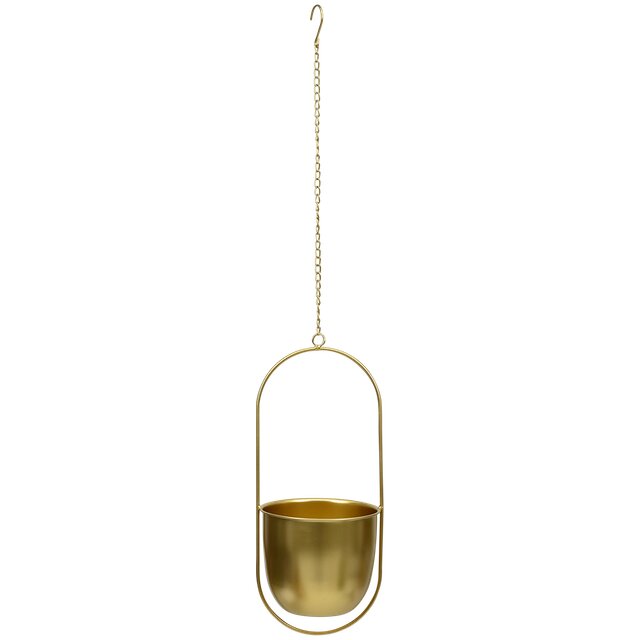 Metalen Pot Plantenhanger Goud