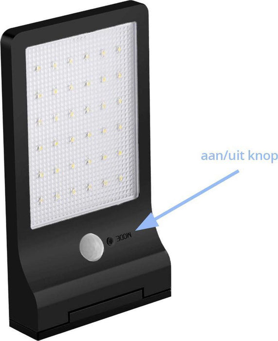 3 Stuks LED Buitenlamp Bewegingssensor Zonne-Energie Aby