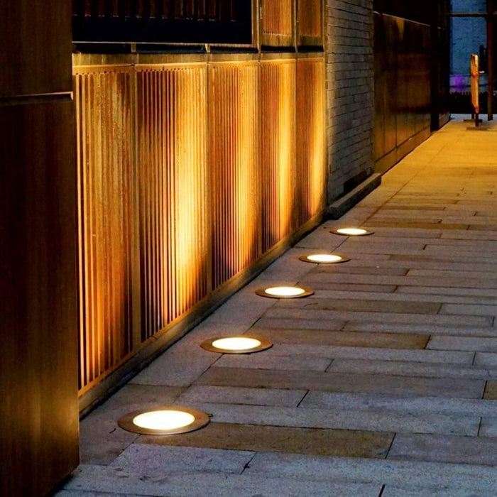 4 x LED Solar Grondspot Zwart - Solar Tuinverlichting - Buitenlamp - Tuinverlichting op Zonne-Energie