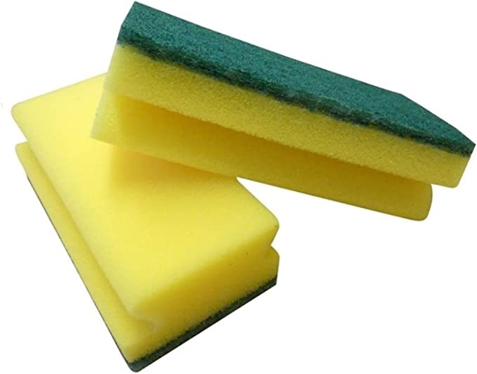 Schuurspons Met Grip 10 Stuks