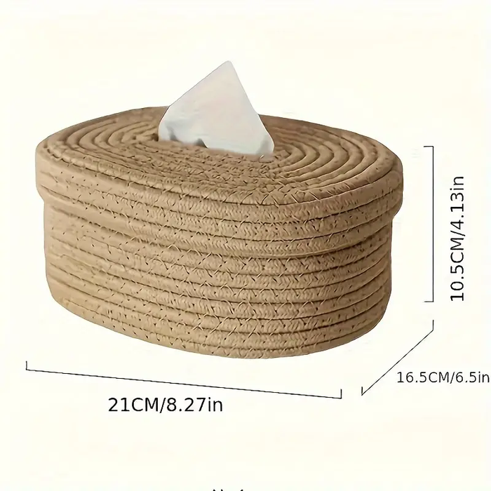 Tissue Houders - Mandje Taupe