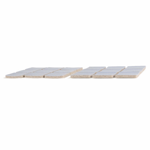 AntiKras vilt Rubber 18 stuks (25 x 25 mm)