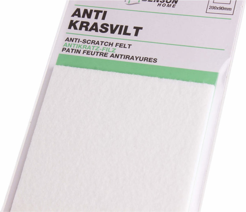 Anti Krasvilt Zelfklevend 20 x 9 cm Wit