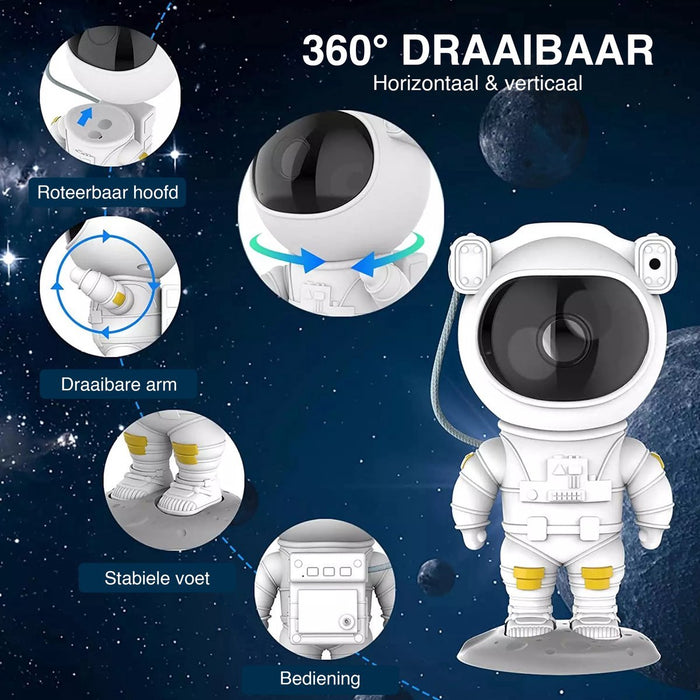 Astronaut Sterren Projector Galaxy Projector Sterrenhemel Star Projector
