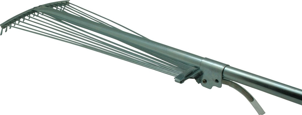Bladhark 15 Tands Metaal met Verstelbare Steel 155 cm