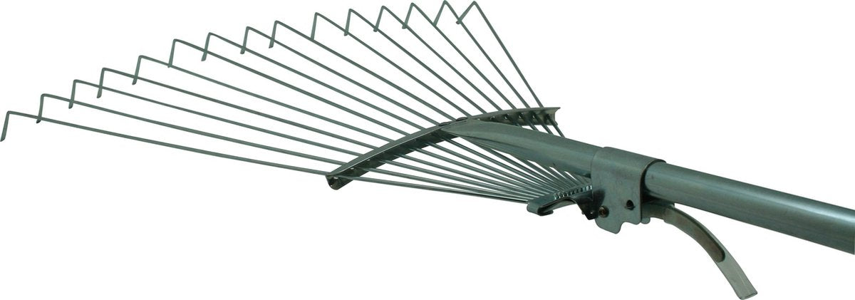 Bladhark 15 Tands Metaal met Verstelbare Steel 155 cm