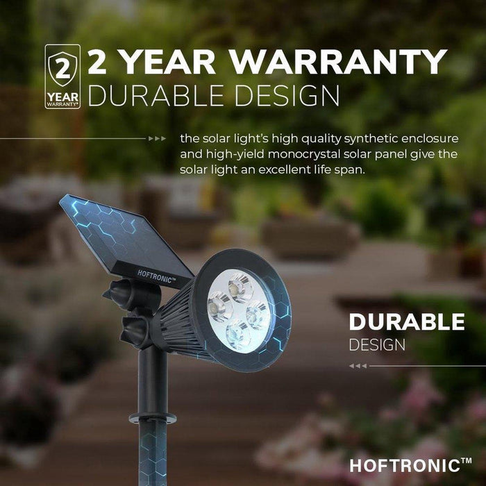 Buitenverlichting Tuinverlichting op Zonne-Energie 2in1 Prikspot Grondspot Wandlamp