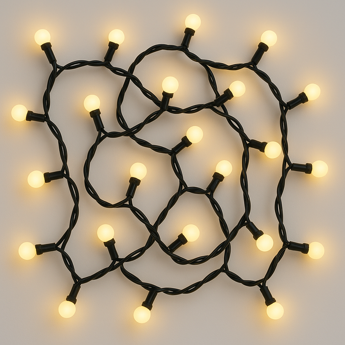 LED deco lichtsnoer bol wit 400 LED 14.5 mtr IP44