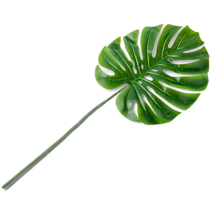 Decoratieblad Tropical 78 cm Kunsttak