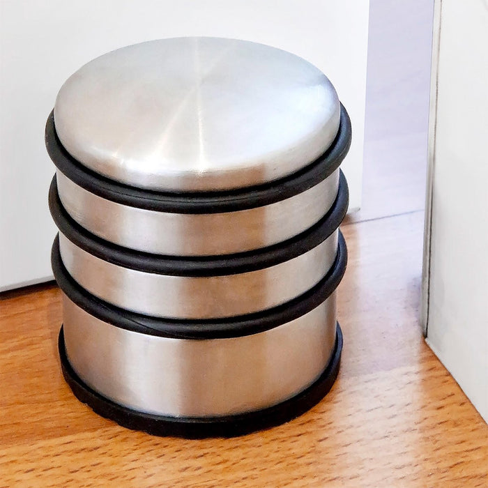 Deurstopper - 7 cm Diameter - Edelstaal