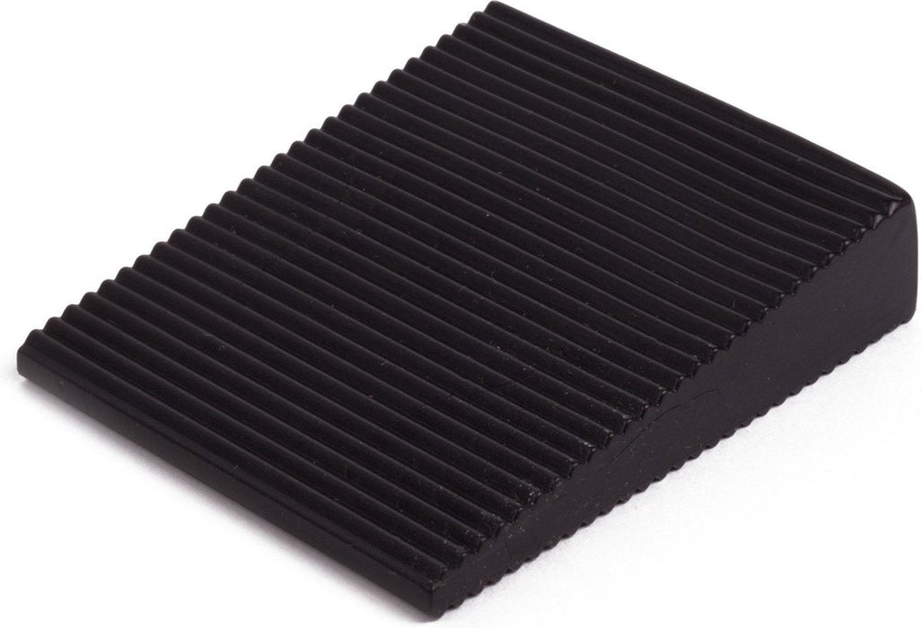 Deurstopper - Deurwig Rubber 16 mm Zwart