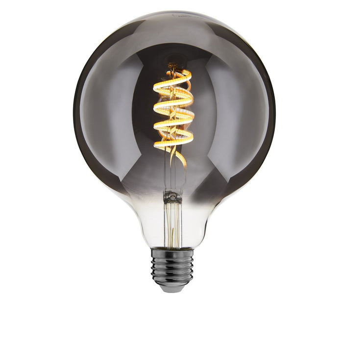 E27 LED Filament Lamp Smokey G125 4W 2200K