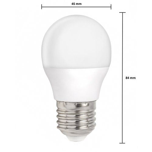 E27 LED Lamp 1 Watt Kogellamp G45 2700K
