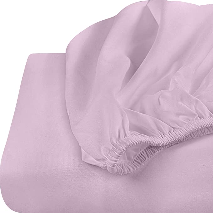 Hoeslaken Roze 160 x 200 cm