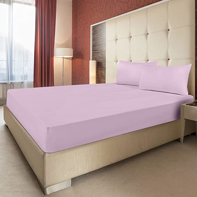 Hoeslaken Roze 160 x 200 cm