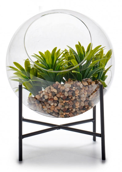Kunstplant in Vaas 18 cm