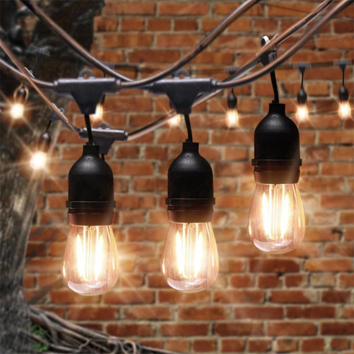 Lichtsnoer 6meter Warm Wit incl 10 lampen Voor Binnen en Buiten