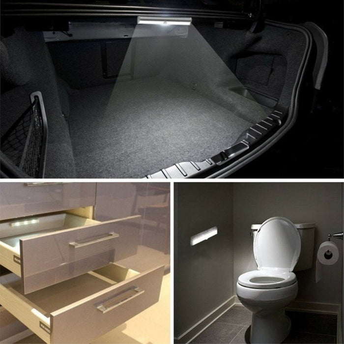 6 Stuks Led verlichting met bewegingssensor Kastverlichting Op Batterijen Trapverlichting Keukenverlichting 20CM Sensorlicht