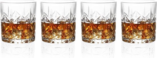 Whiskyglazen Waterglazen 4 stuks 300 ml