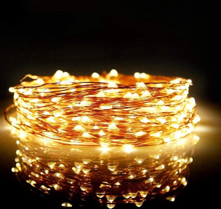 Lichtsnoer 15M Buiten Zonne-Energie Lichtjes Slinger Tuinverlichting
