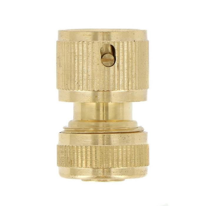 Waterkoppelset met Spuitpistool Messing 1/2" Aansluiting 4 delig
