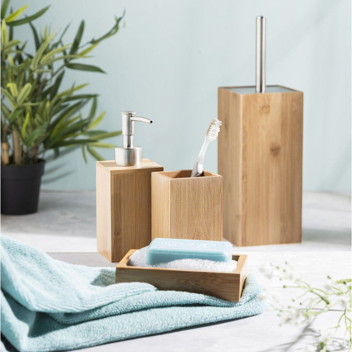Luxe Zeepdispenser Bamboe