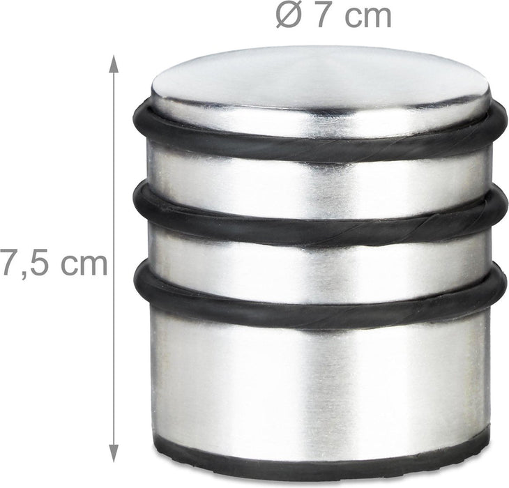 Deurstopper - 7 cm Diameter - Edelstaal