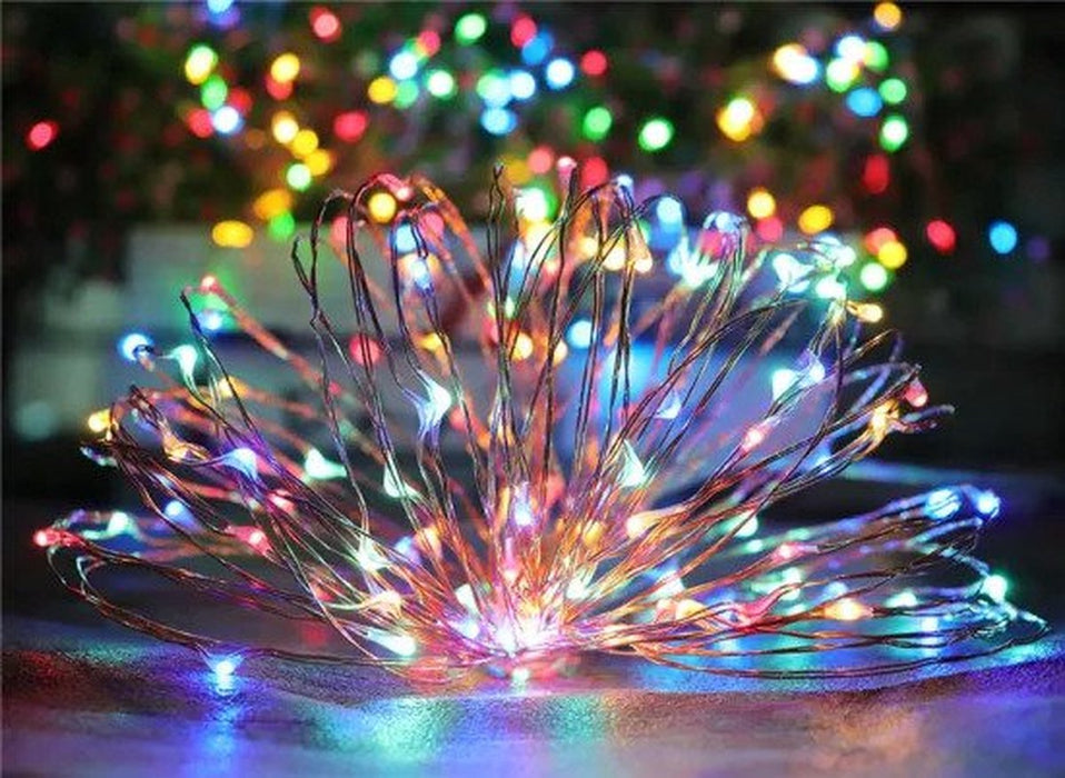Lichtsnoer Buiten Fairy Lights LED Lichtslinger 10M met 100LED Binnen en Buiten Netsnoer String Light