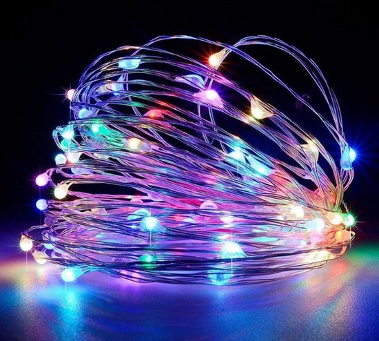 Lichtsnoer Buiten Fairy Lights LED Lichtslinger 10M met 100LED Binnen en Buiten Netsnoer String Light