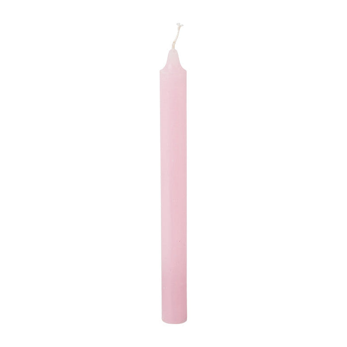 Dinerkaars Roze 24 cm Kandelaar kaarsen 7,5 uur brandtijd