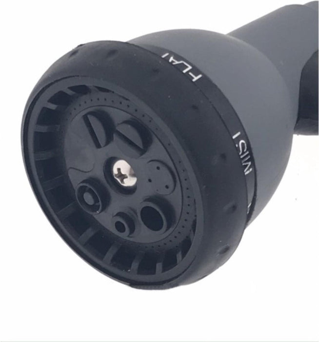 Sproeipistool met 7 Spuitstanden - Sproeikop voor Tuinslang - Broespistool met Softgrip - Grijs